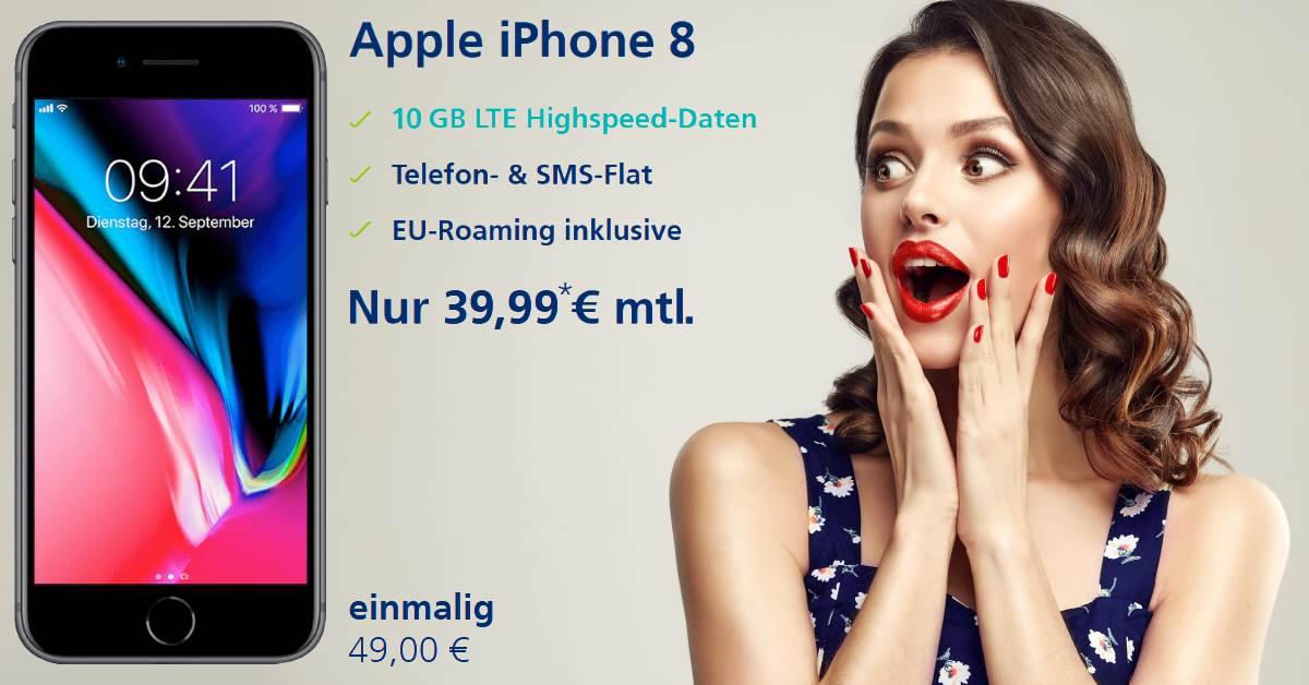 Handyvertrag iPhone 8